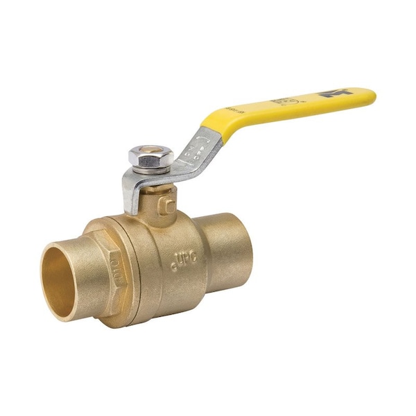 Bk Products B&K ProLine 4 in. Brass FIP Ball Valve Full Port Lever 107-831NL - main